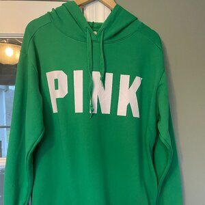 Victoria Secret PINK Hoodie Medium Green Women